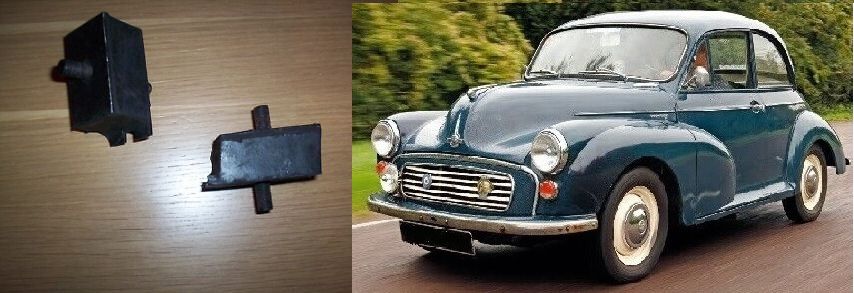 GEARBOX MOUNTS x2 (Morris Minor & Traveller) (From 1952- 71)  